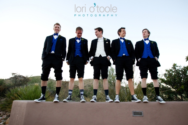 Megan and Carson; Lori OToole photography; Kartchner Caverns wedding