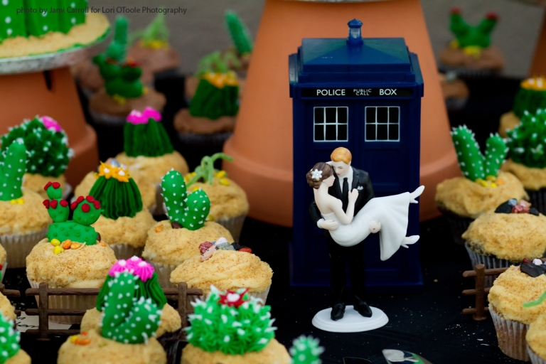 Megan and Carson; Lori OToole photography; Kartchner Caverns wedding