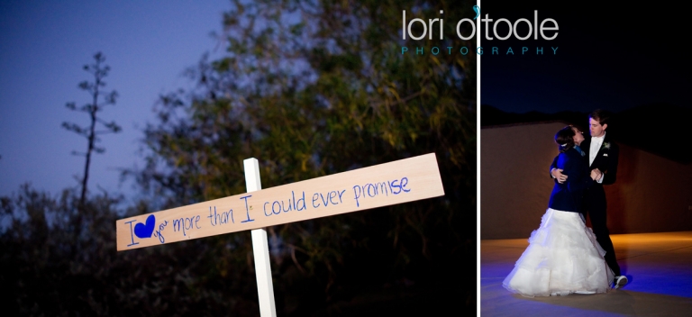 Megan and Carson; Lori OToole photography; Kartchner Caverns wedding