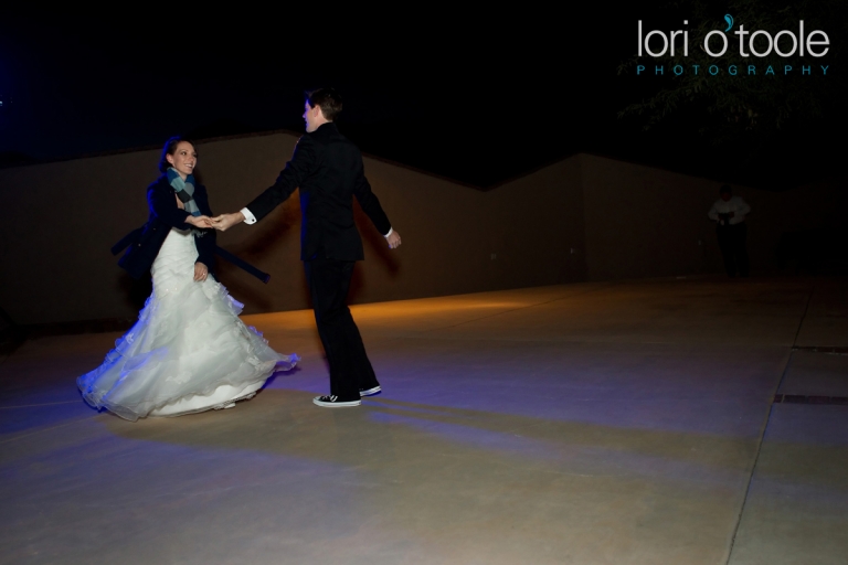 Megan and Carson; Lori OToole photography; Kartchner Caverns wedding