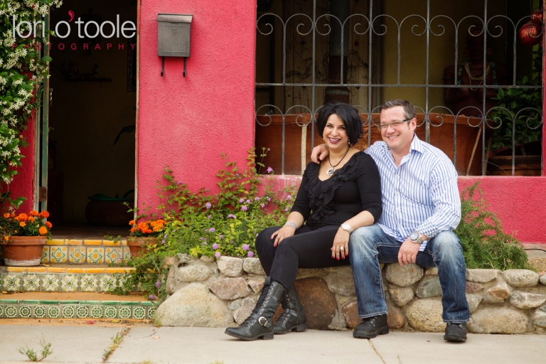 Tucson Engagement; Lori OToole Photogrpahy; Jyotsna and Lynn; Barrio engagement photos