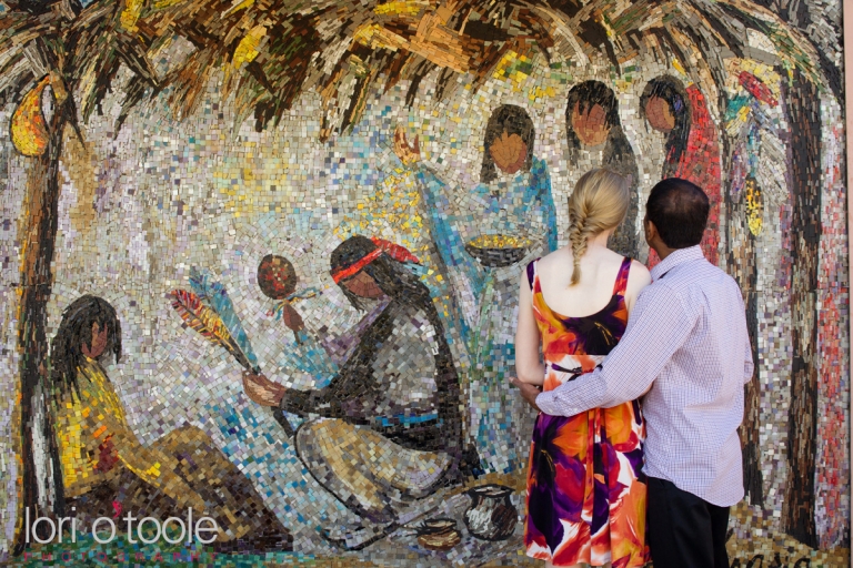 Tucson Engagement Photography; Lori OToole Photography; Degrazia Gallery in the Sun
