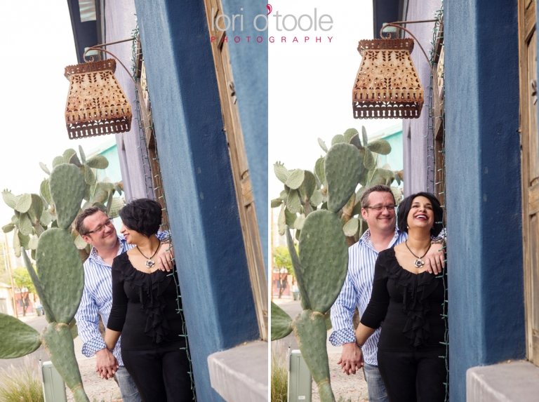 Tucson Engagement; Lori OToole Photogrpahy; Jyotsna and Lynn; Barrio engagement photos