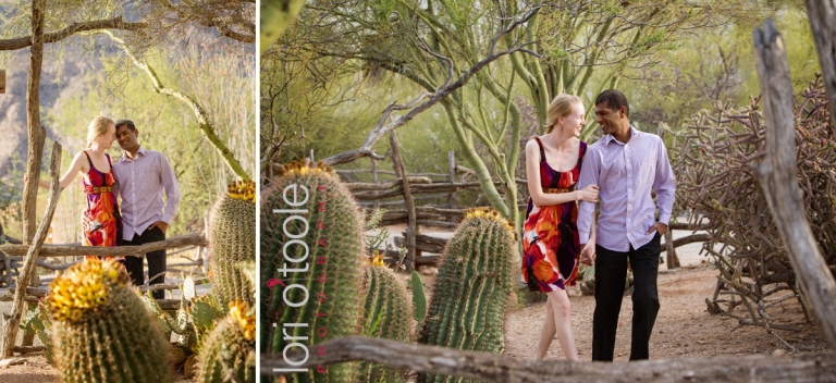 Tucson Engagement Photography; Lori OToole Photography; Degrazia Gallery in the Sun