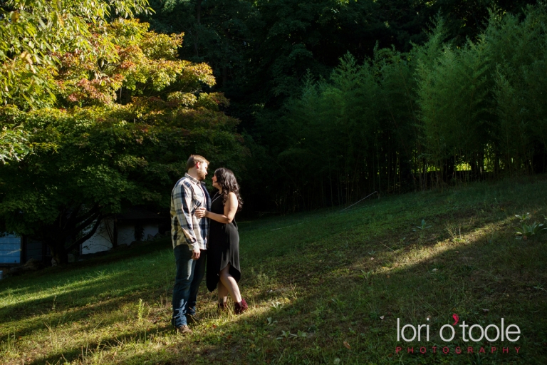 Anny & Gary; Hudson Valley Engagement Photos; Gasho of Japan