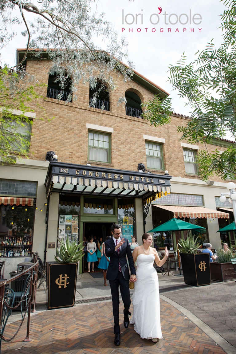 Hotel Congress Wedding; Lori OToole Photography; downtown Tucson wedding