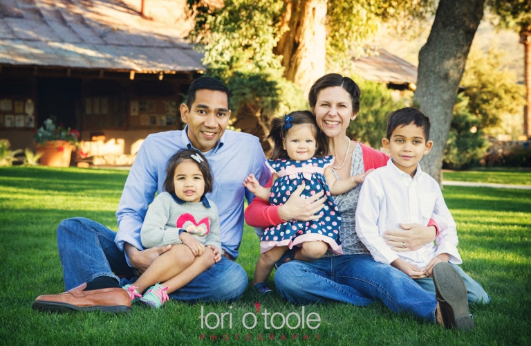 Tanque Verde Guest Ranch; family photo session: Lori OToole Photography