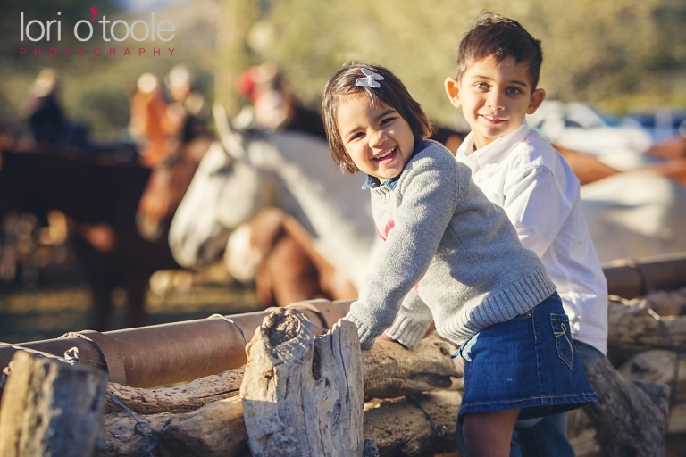 Tanque Verde Guest Ranch; family photo session: Lori OToole Photography