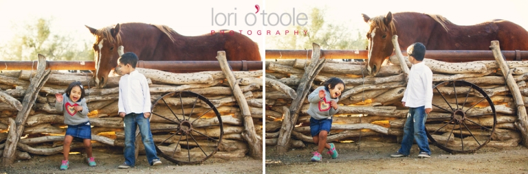 Tanque Verde Guest Ranch; family photo session: Lori OToole Photography