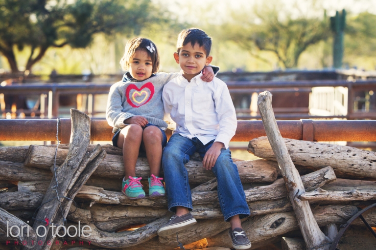 Tanque Verde Guest Ranch; family photo session: Lori OToole Photography