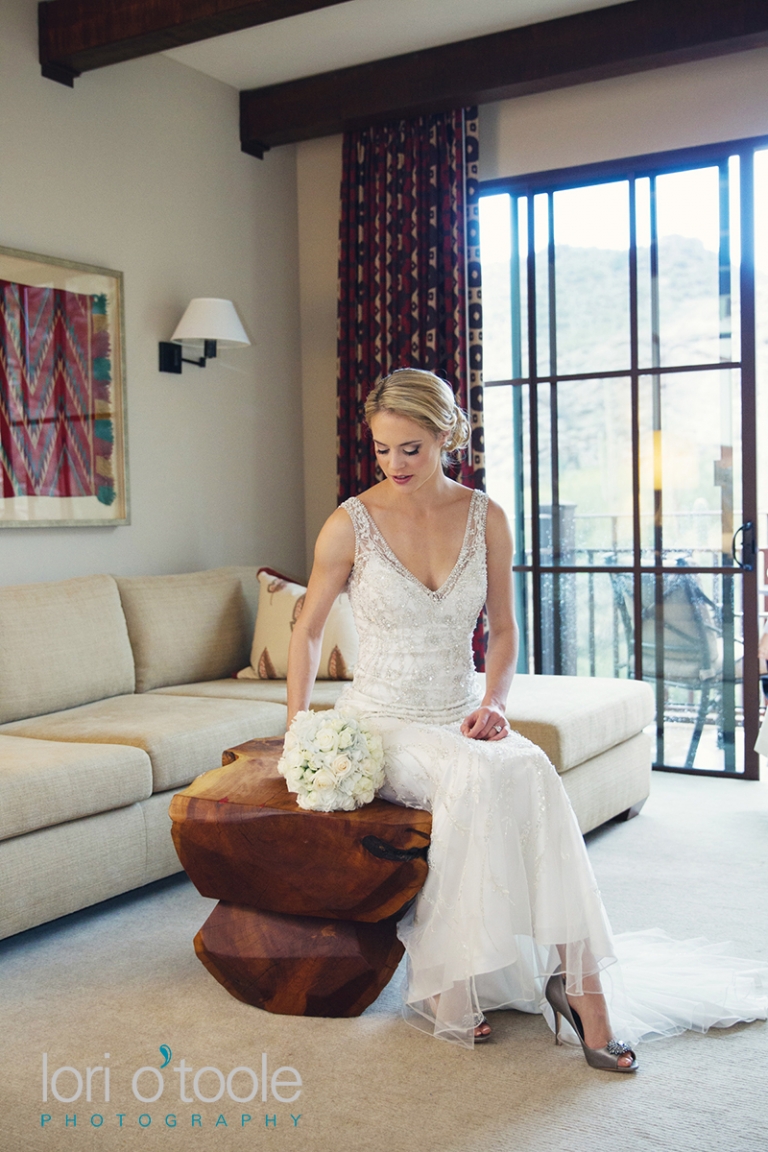 Ritz Carlton Dove Mountain Wedding; Haliey and Rob; Lori OToole Photography
