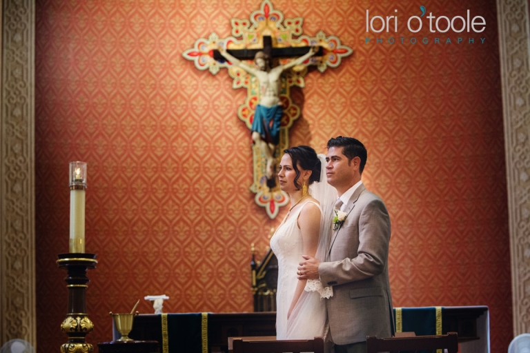 Temple of Music and Art wedding; Liz and Andre; St Augustine Cathedral Tucson; Lori OToole Photography