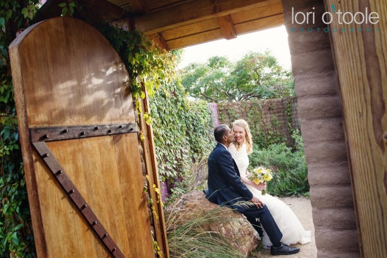 Tohono Chul Park Wedding; Kristen and Jagen; Lori OToole Photography