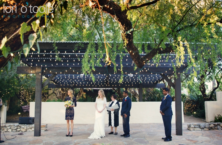 Tohono Chul Park Wedding; Kristen and Jagen; Lori OToole Photography