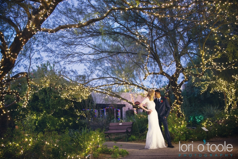Tohono Chul Park Wedding; Kristen and Jagen; Lori OToole Photography