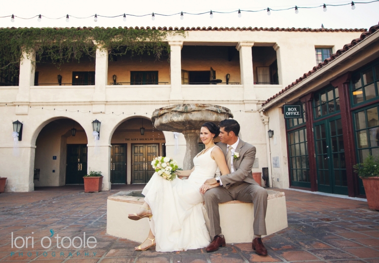 Temple of Music and Art wedding; Liz and Andre; Lori OToole Photography