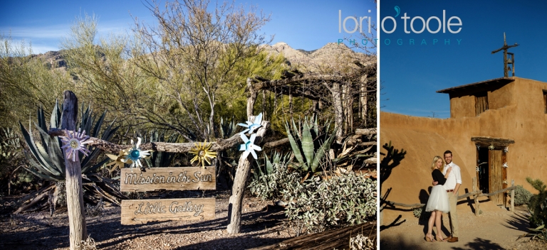 Tucson engagement photos; DeGrazia Gallery in the Sun; Lori OToole Photography