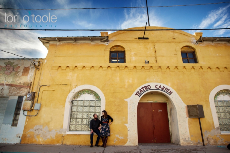 Sarah and Taylor; Tucson Engagement photos; Barrio engagement photos; Lori OToole Photography