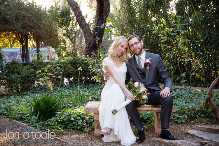 Kat and Jon; Barrio Brewery Wedding; Tucson Backyard Wedding; Lori OToole Photography