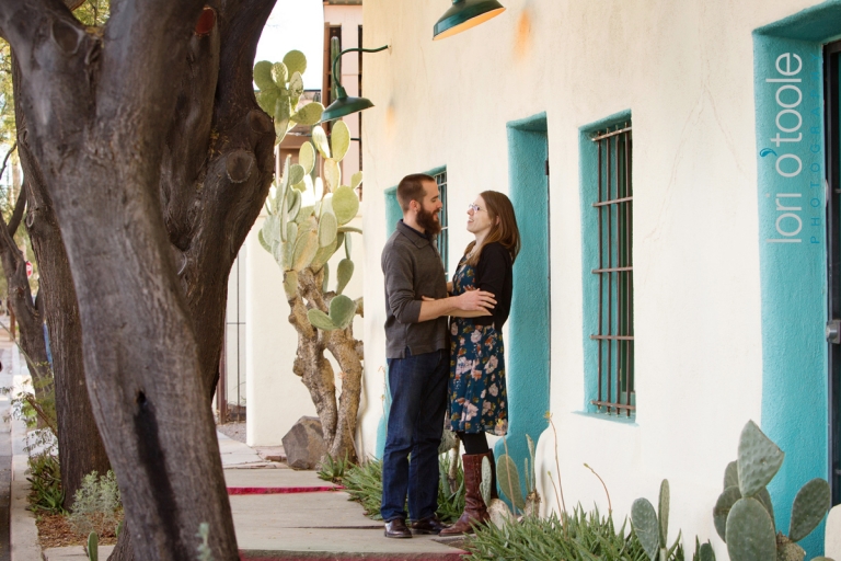 Sarah and Taylor; Tucson Engagement photos; Barrio engagement photos; Lori OToole Photography