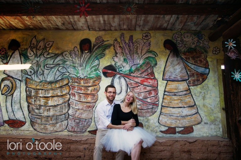 Tucson engagement photos; DeGrazia Gallery in the Sun; Lori OToole Photography