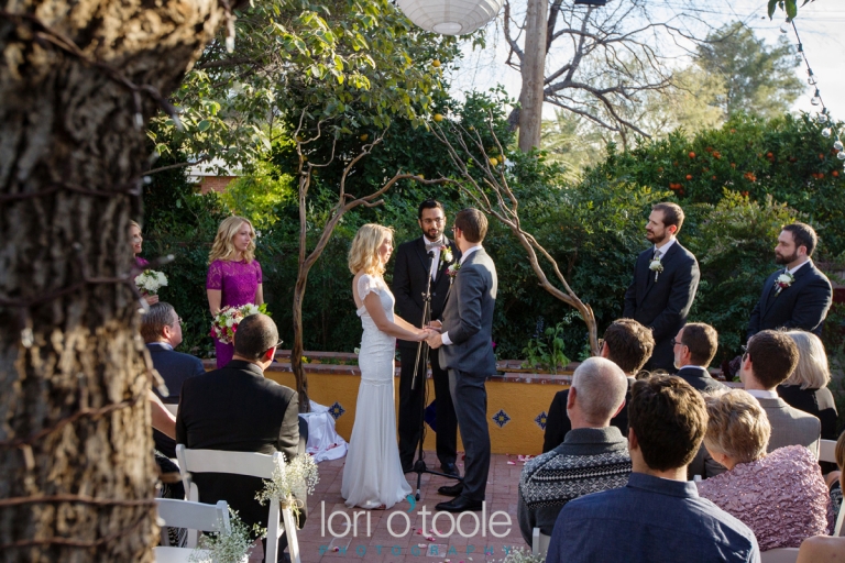 Kat and Jon; Barrio Brewery Wedding; Tucson Backyard Wedding; Lori OToole Photography
