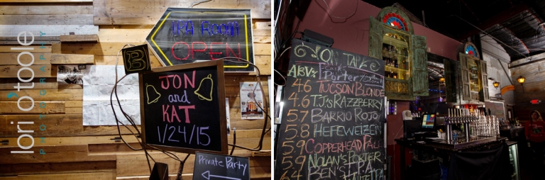 Kat and Jon; Barrio Brewery Wedding; Tucson Backyard Wedding; Lori OToole Photography