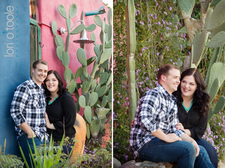 Haley and Justin; Tucson engagement photos; Barrio Tucson; Lori OToole Photography