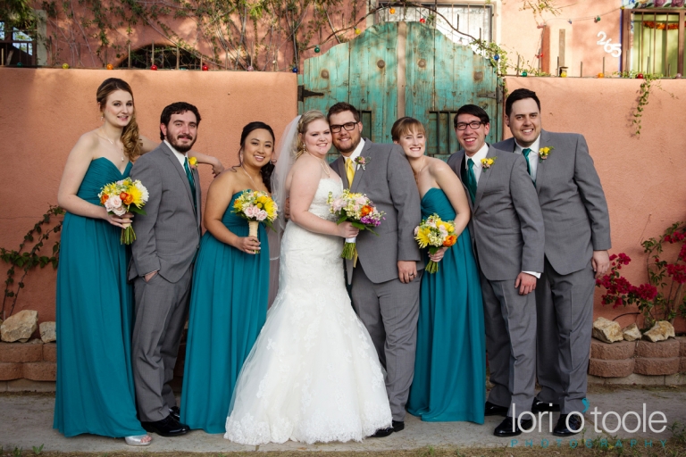 Park Avenue Weddings; downtown Tucson wedding; Lori OToole Photography