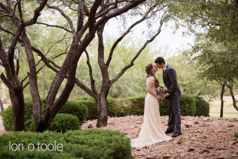 Tohono Chul Park wedding; Ally and Alex; Lori OToole Photography