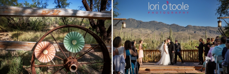 wedding at Tanque Verde Ranch; Tucson ranch wedding; Emily and Josh; Lori OToole Photography