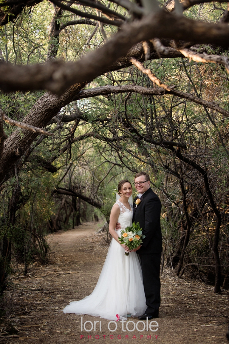 wedding at Tanque Verde Ranch; Tucson ranch wedding; Emily and Josh; Lori OToole Photography