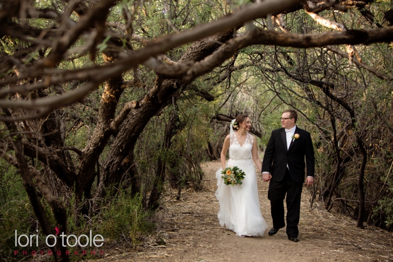 wedding at Tanque Verde Ranch; Tucson ranch wedding; Emily and Josh; Lori OToole Photography