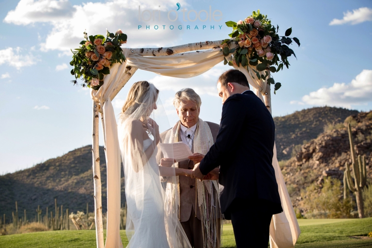 Wedding at Ritz Carlton Dove Mountain; Lori OToole Photography; Kacy & Jimmy