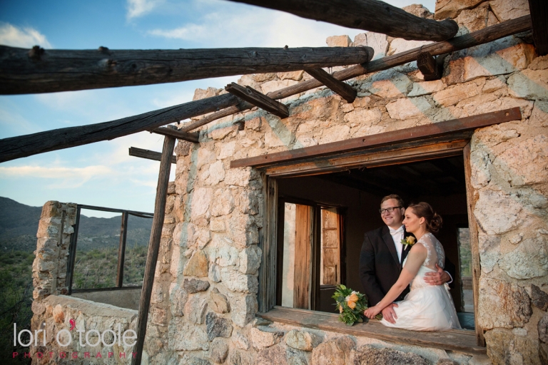 wedding at Tanque Verde Ranch; Tucson ranch wedding; Emily and Josh; Lori OToole Photography
