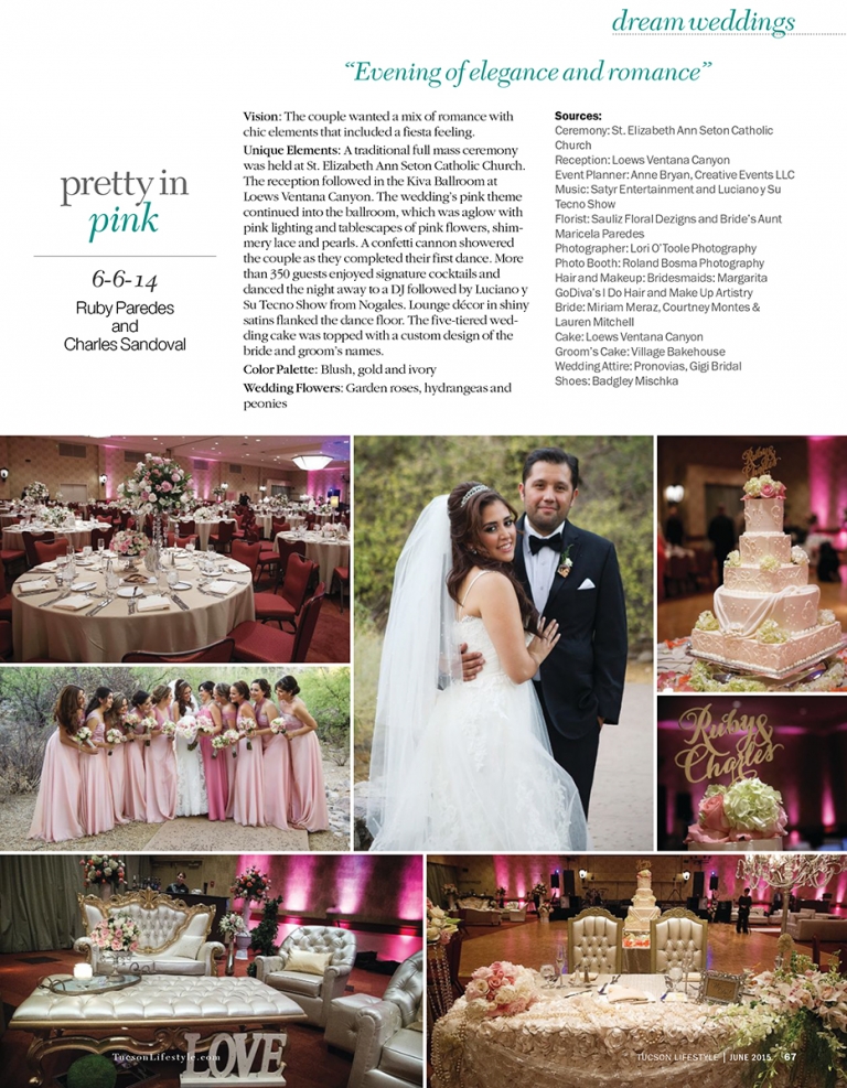 tucson lifestyle magazine wedding