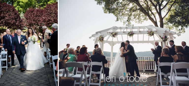 Grandview wedding in Poughkeepsie; Lori OToole Photography; Hudson River Wedding