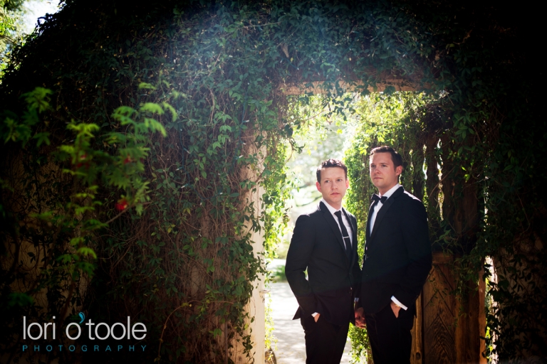 Chris and Nick; Tohono Chul Wedding; Gay wedding in Tucson; Lori OToole Photography