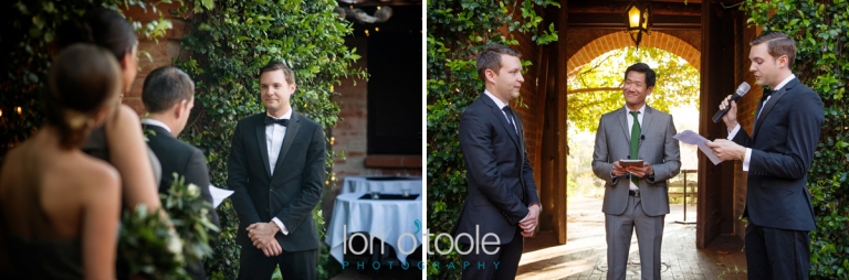 Chris and Nick; Tohono Chul Wedding; Gay wedding in Tucson; Lori OToole Photography