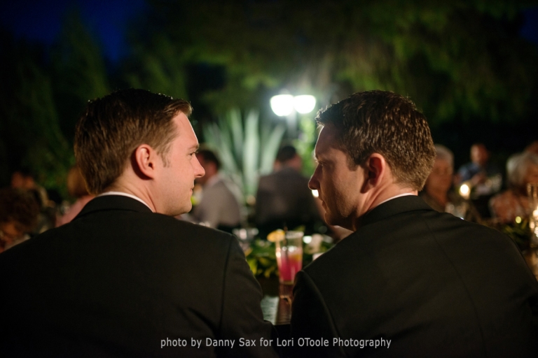 Chris and Nick; Tohono Chul Wedding; Gay wedding in Tucson; Lori OToole Photography