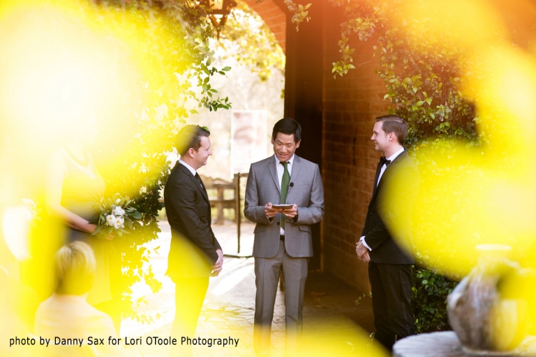 Chris and Nick; Tohono Chul Wedding; Gay wedding in Tucson; Lori OToole Photography
