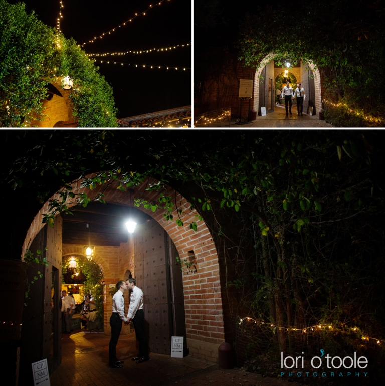 Chris and Nick; Tohono Chul Wedding; Gay wedding in Tucson; Lori OToole Photography