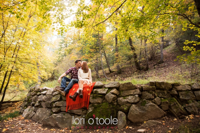 Mt Lemmon engagement photos; Lori OToole Photography; fall in Arizona
