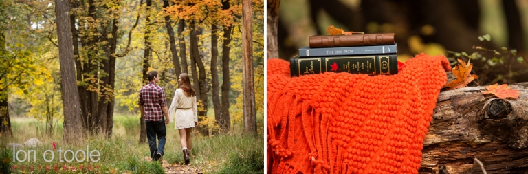 Mt Lemmon engagement photos; Lori OToole Photography; fall in Arizona