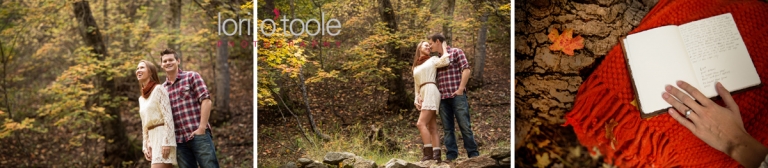 Mt Lemmon engagement photos; Lori OToole Photography; fall in Arizona