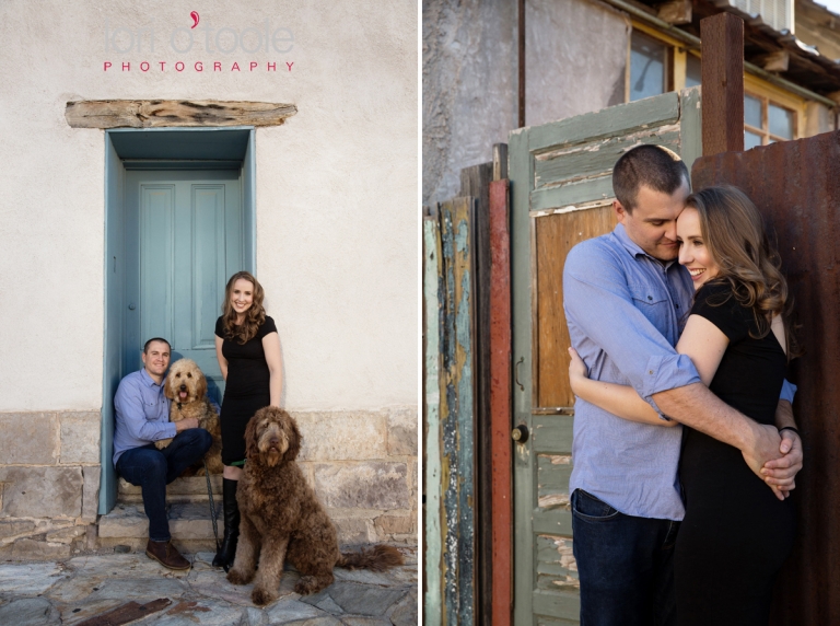 Laura and Alex Tucson Engagement photo; Lori OToole Photography; Tucson wedding, Barrio engagement