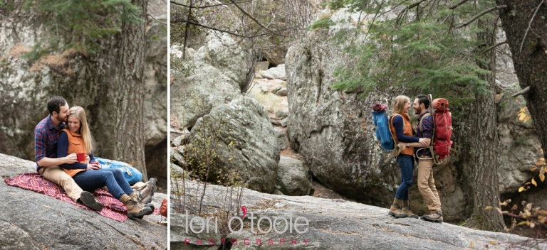 Mt Lemmon engagement photos, Lori OToole Photography, fall in Arizona