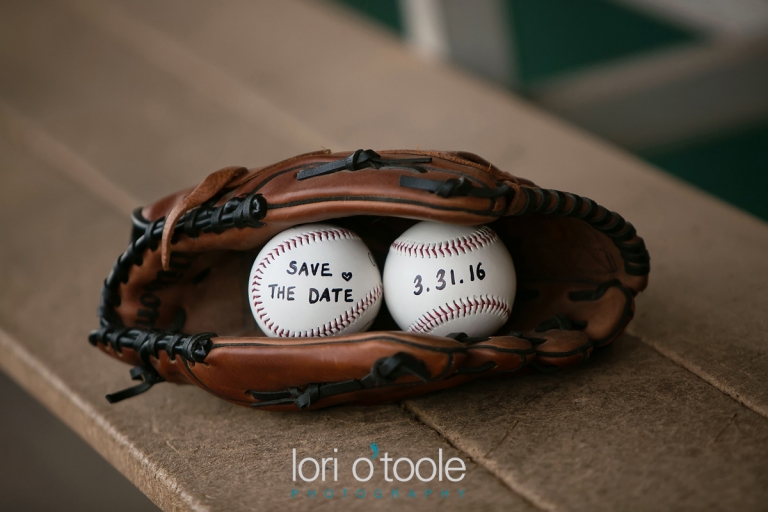Engagement Photos Kino Stadium, Tucson engagement photography; Lori OToole Photography