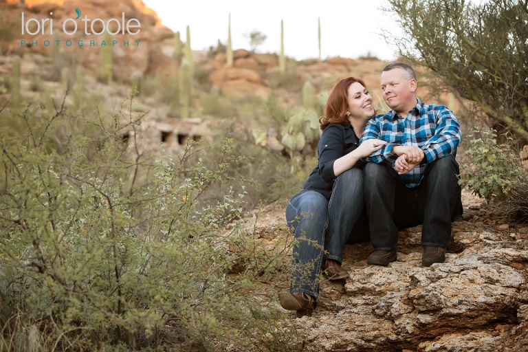 Engagement Photos Kino Stadium, Tucson engagement photography; Lori OToole Photography