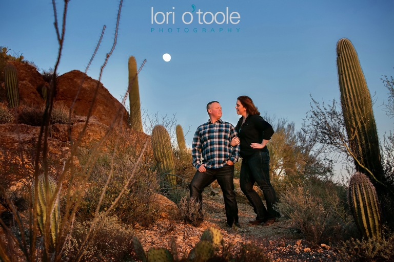 Engagement Photos Kino Stadium, Tucson engagement photography; Lori OToole Photography